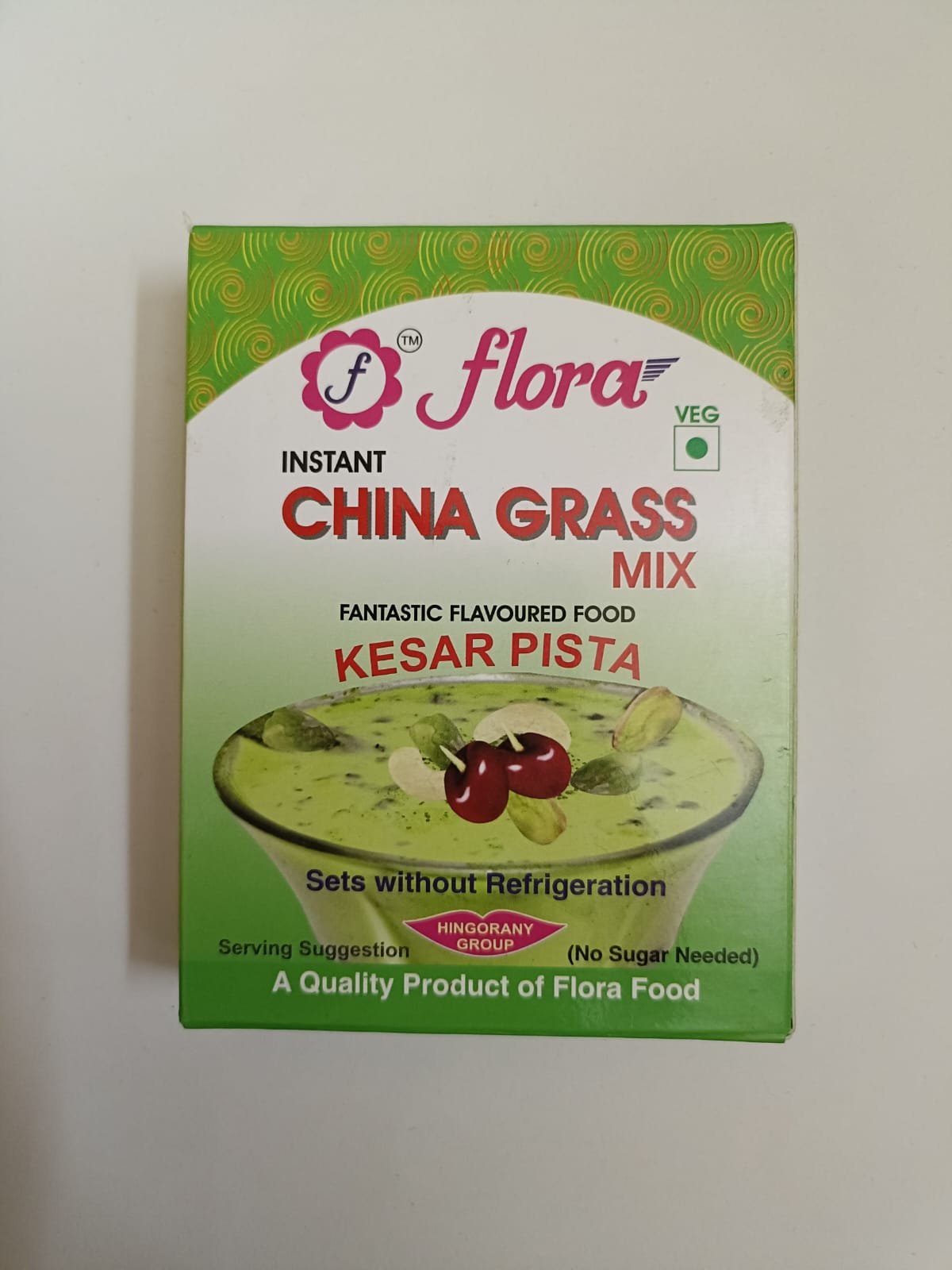 Flora China Grass Mix Kesar Pista Flavour