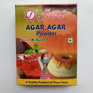 Flora Agar Agar pack for vegetarian desserts, jelly and food preparation