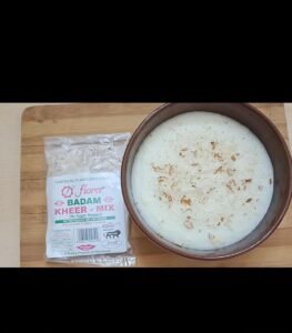 Flora Badam Kheer Mix pack for preparing creamy and delicious badam kheer