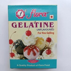 Flora Gelatine powder for desserts, jelly, puddings