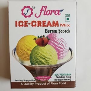 Flora Ice Cream Mix Butterscotch Flavour front packaging