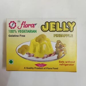 Flora Pineapple Jelly Mix – Vegetarian Pineapple Flavoured Jelly Dessert Mix