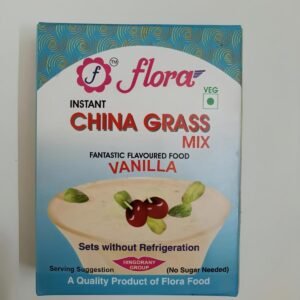 Flora Vanilla China Grass Mix instant dessert mix 100g vanilla milk jelly mix